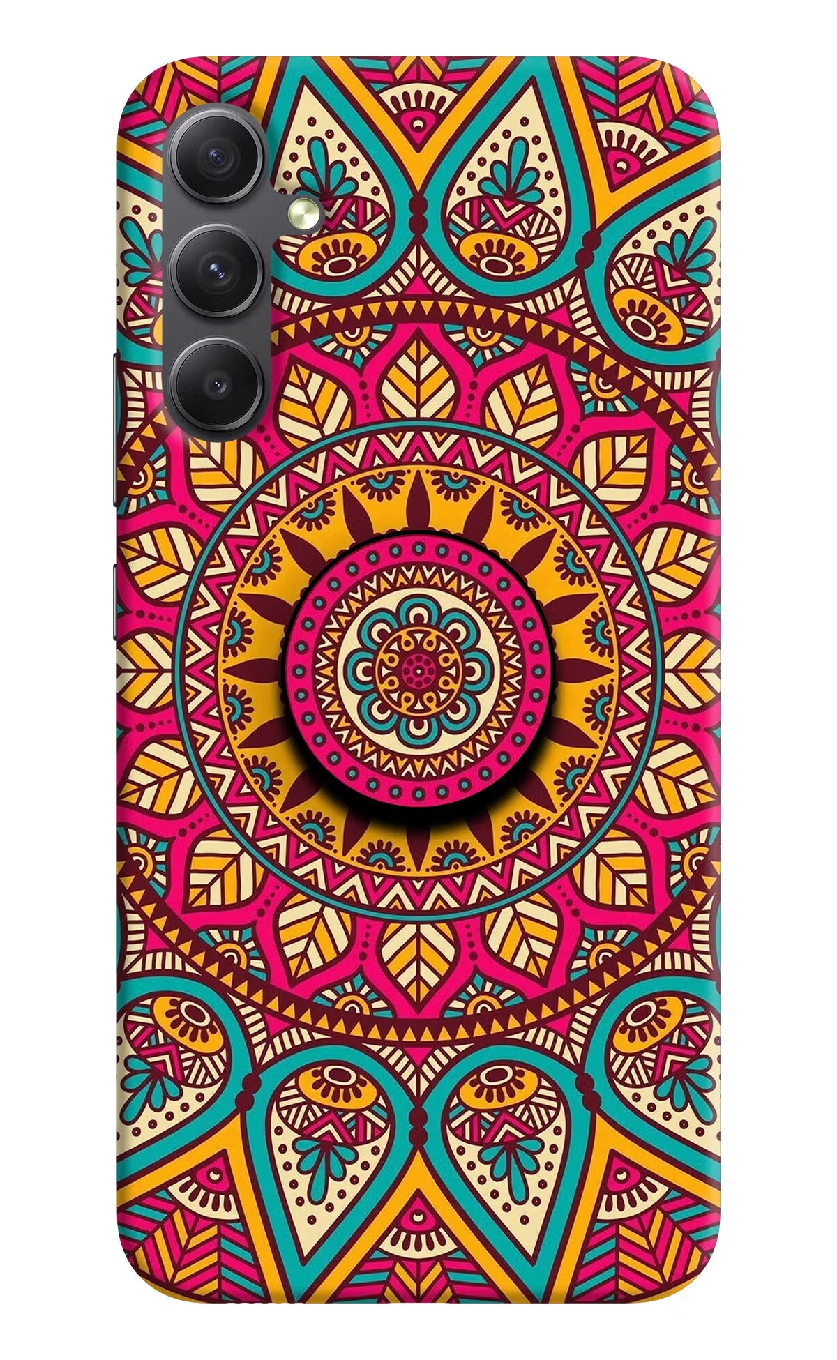 Mandala Samsung A34 5G Pop Case by Casekaro