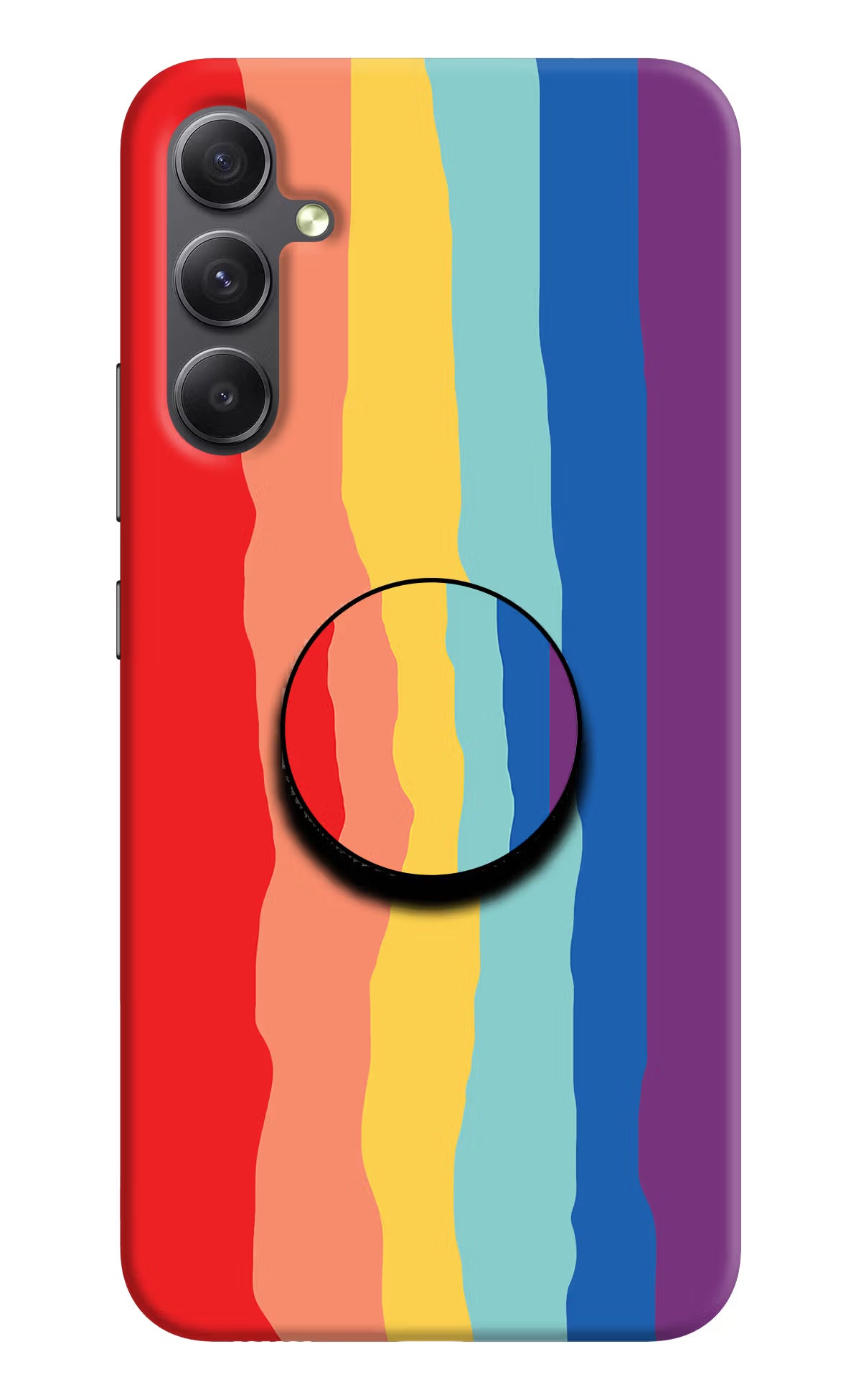 Rainbow Samsung A34 5G Pop Case by Casekaro