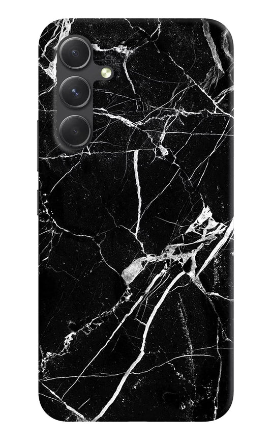 Black Marble Pattern Samsung A54 5G Hard Case Back Cover by Casekaro
