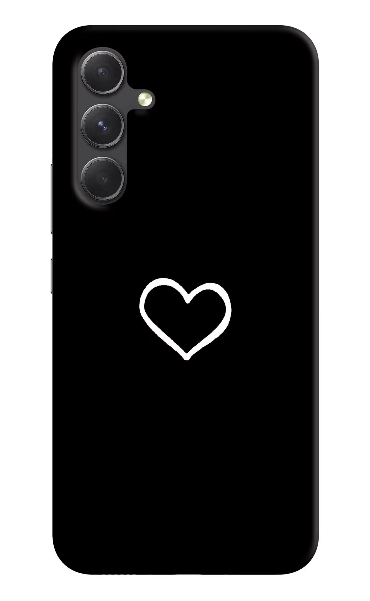 Heart Samsung A54 5G Hard Case Back Cover by Casekaro