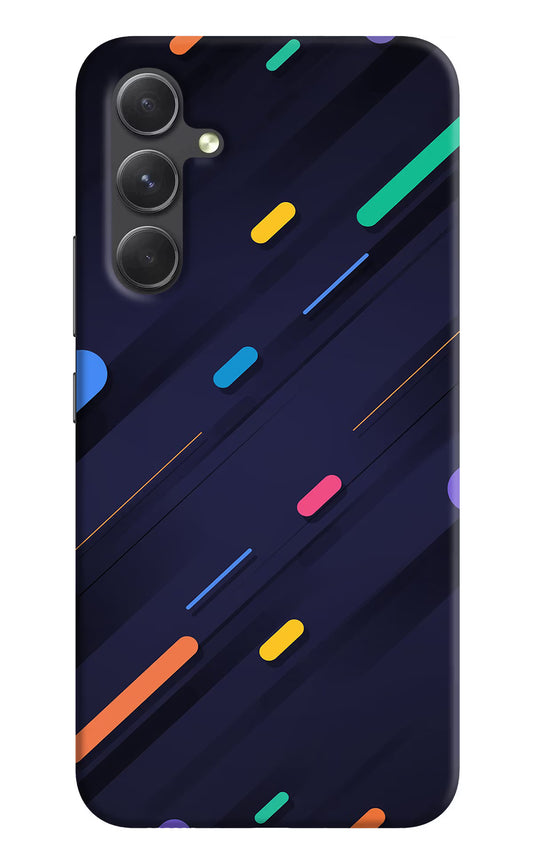 Abstract Design Samsung A54 5G Hard Case Back Cover by Casekaro