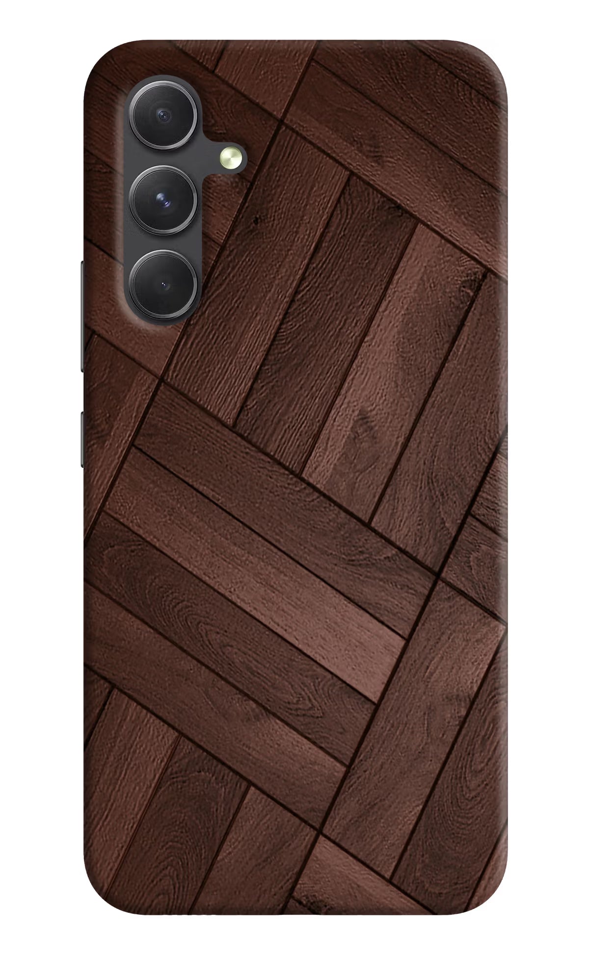 Wooden Texture Design Samsung A54 5G Hard Case Back Cover by Casekaro