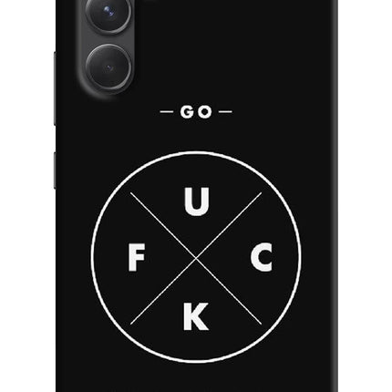 Go Fuck Yourself Samsung A54 5G Hard Case Back Cover by Casekaro