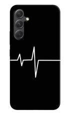 Heart Beats Samsung A54 5G Hard Case Back Cover by Casekaro