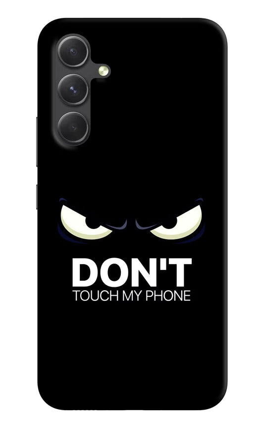 Don'T Touch My Phone Samsung A54 5G Hard Case Back Cover by Casekaro