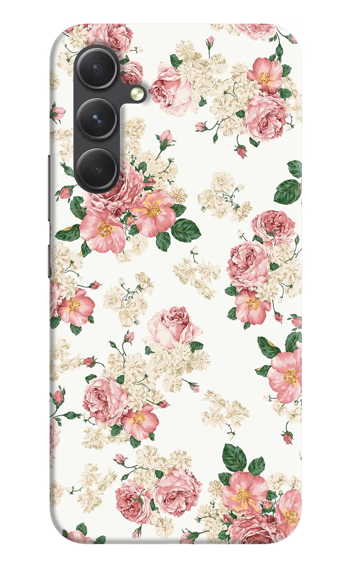 Flowers Samsung A54 5G Hard Case Back Cover by Casekaro