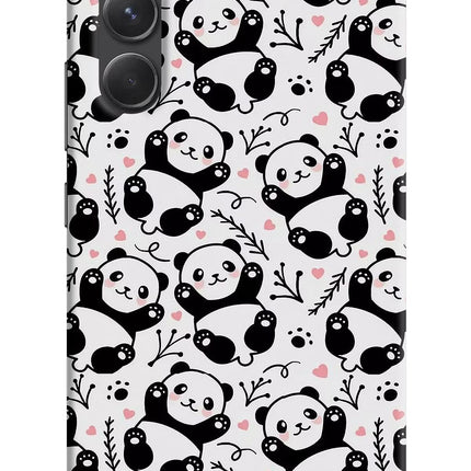 Cute Panda Samsung A54 5G Hard Case Back Cover by Casekaro