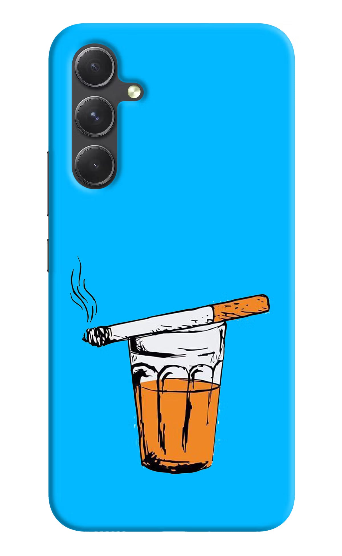 Chai Sutta Samsung A54 5G Hard Case Back Cover by Casekaro