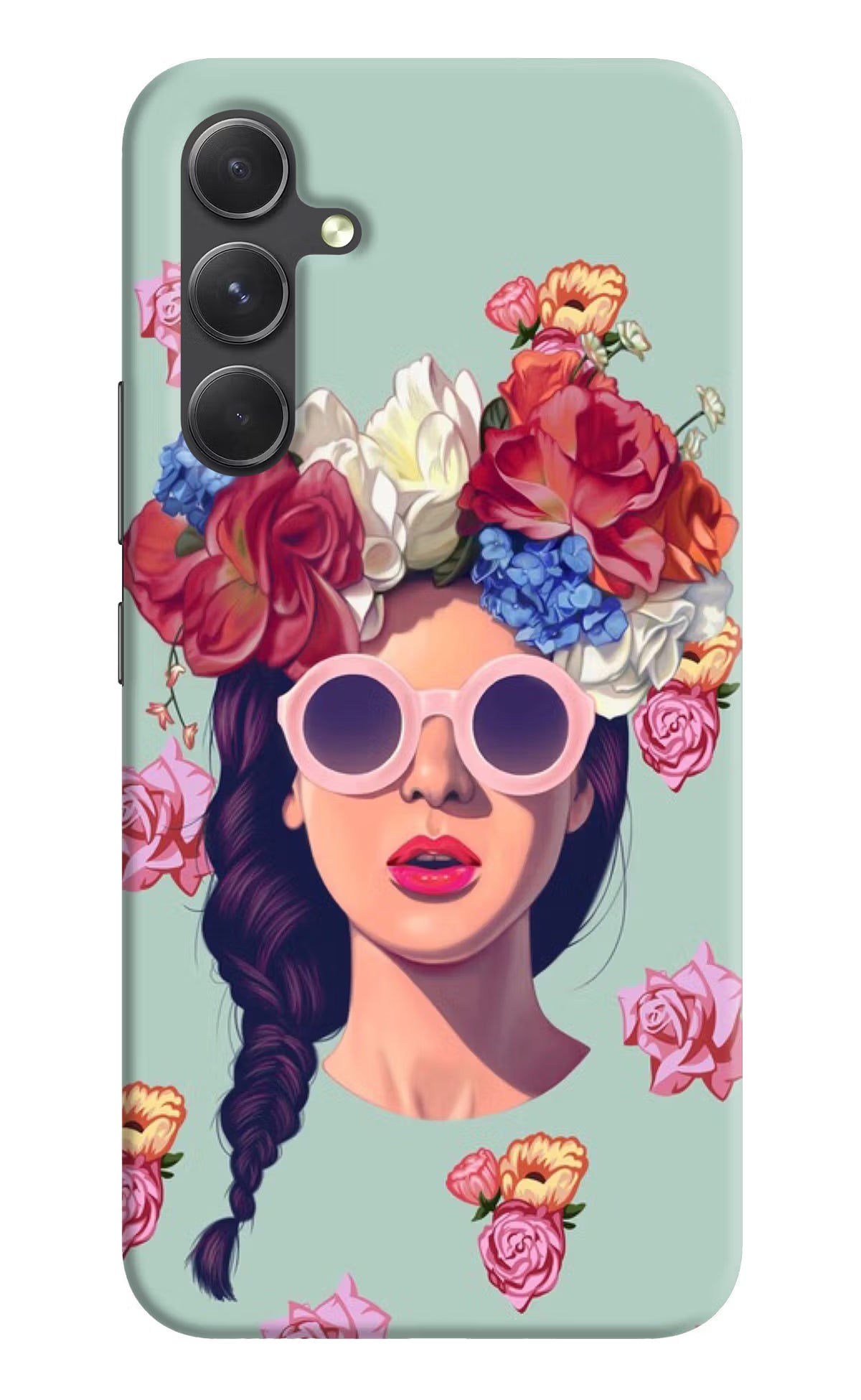Pretty Girl Samsung A54 5G Hard Case Back Cover by Casekaro