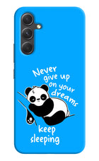 Keep Sleeping Samsung A54 5G Hard Case Back Cover by Casekaro