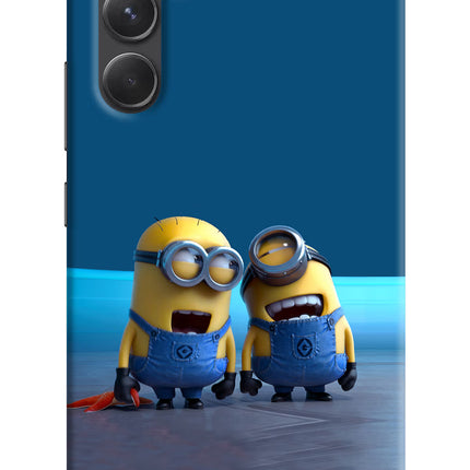 Minion Laughing Samsung A54 5G Hard Case Back Cover by Casekaro