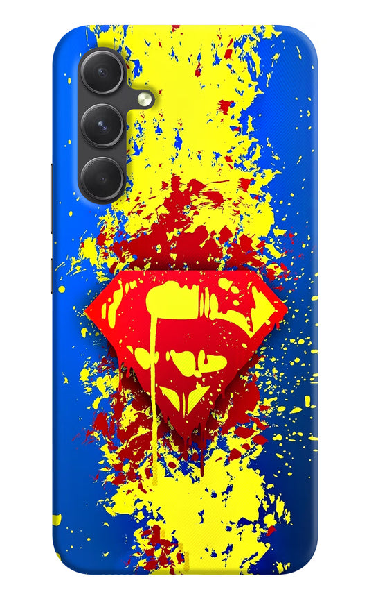 Superman logo Samsung A54 5G Hard Case Back Cover by Casekaro