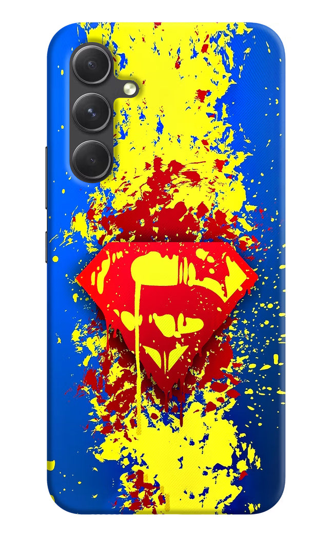 Superman logo Samsung A54 5G Hard Case Back Cover by Casekaro