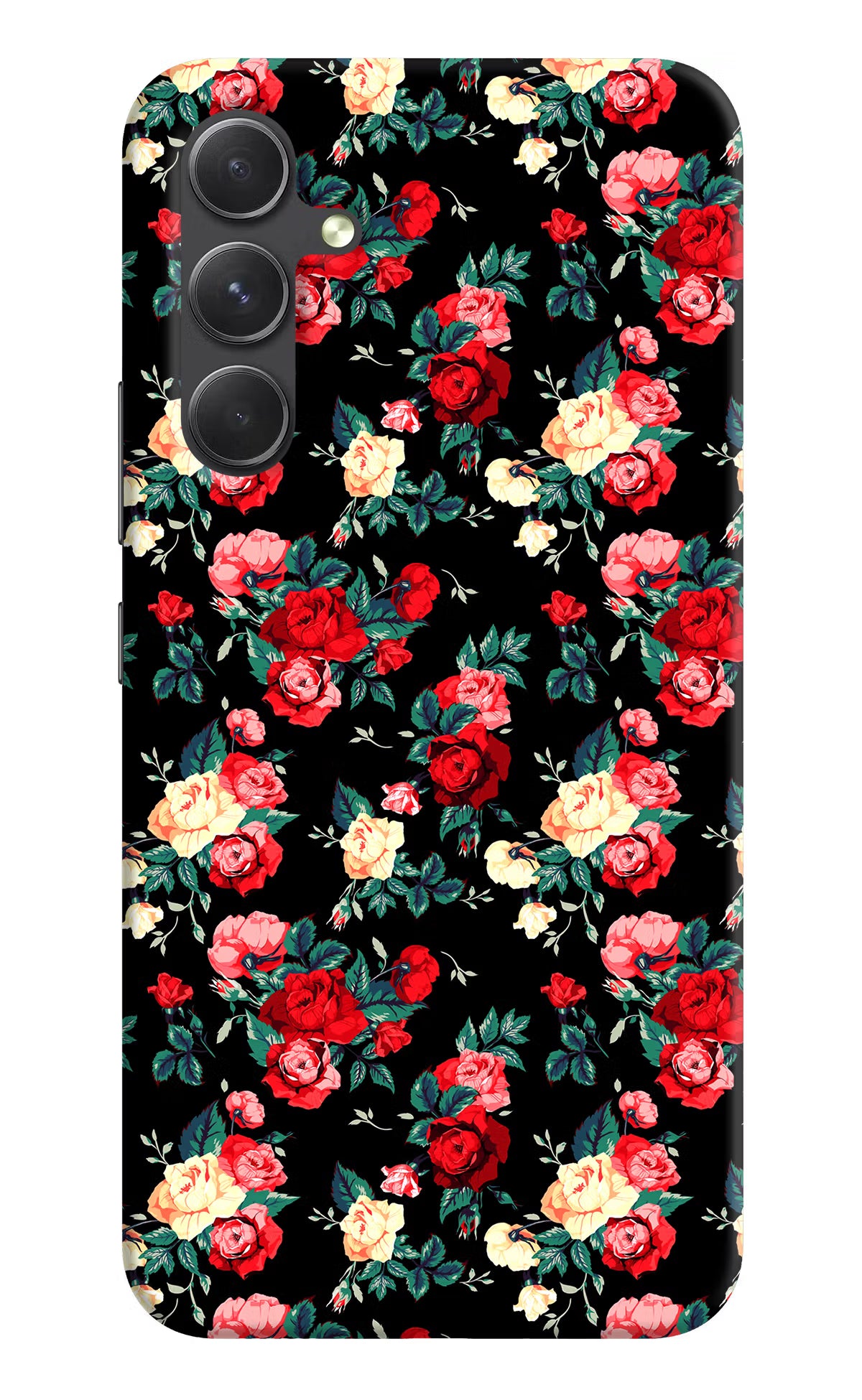 Rose Pattern Samsung A54 5G Hard Case Back Cover by Casekaro