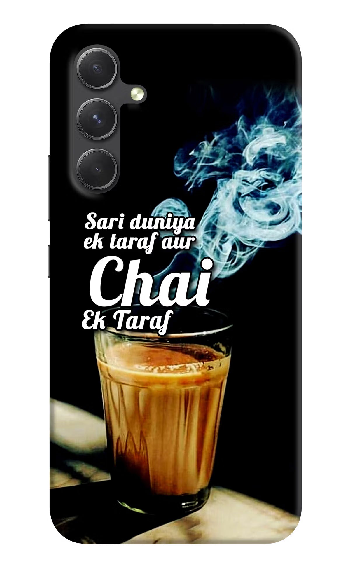 Chai Ek Taraf Quote Samsung A54 5G Hard Case Back Cover by Casekaro
