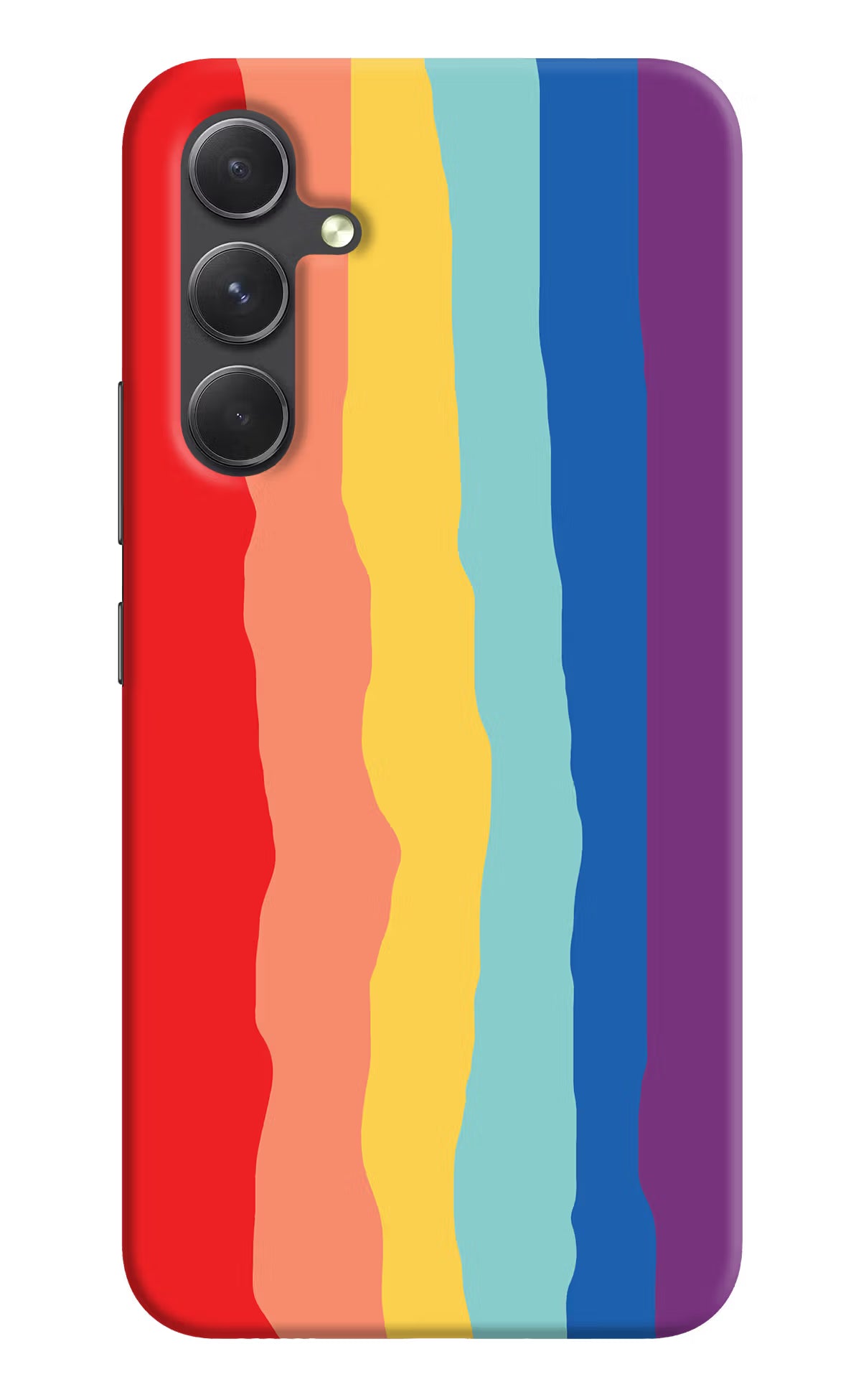 Rainbow Samsung A54 5G Hard Case Back Cover by Casekaro