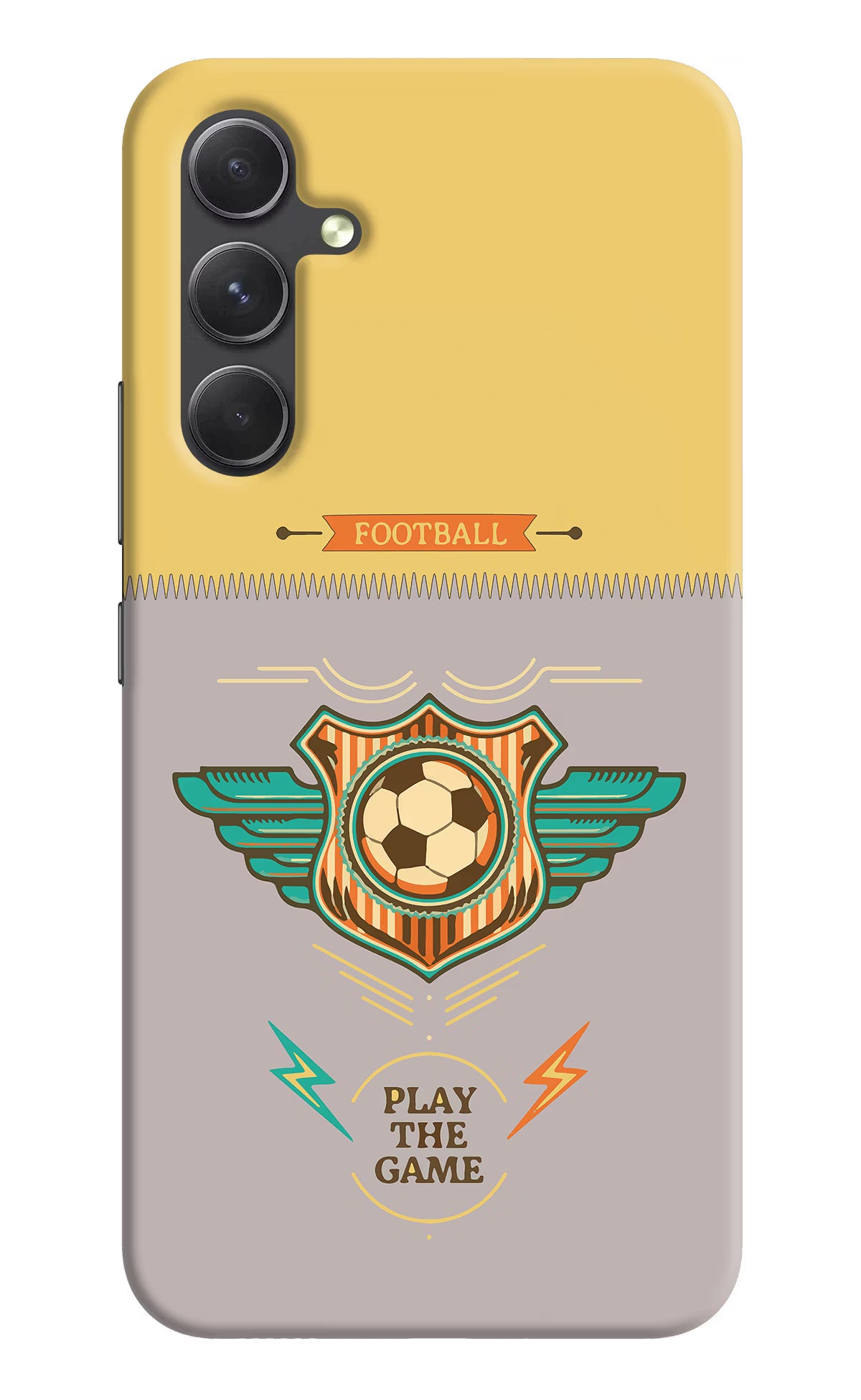 Football Samsung A54 5G Hard Case Back Cover by Casekaro
