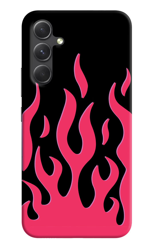 Fire Flames Samsung A54 5G Hard Case Back Cover by Casekaro