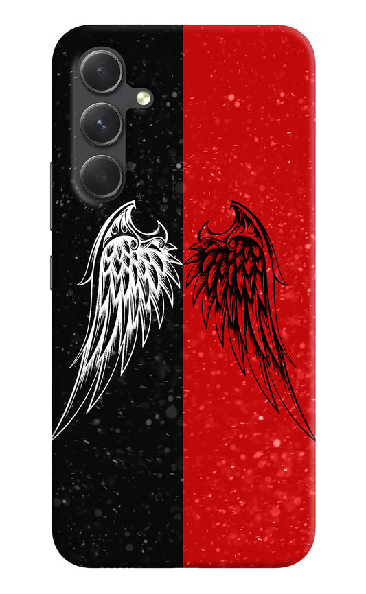 Wings Samsung A54 5G Hard Case Back Cover by Casekaro