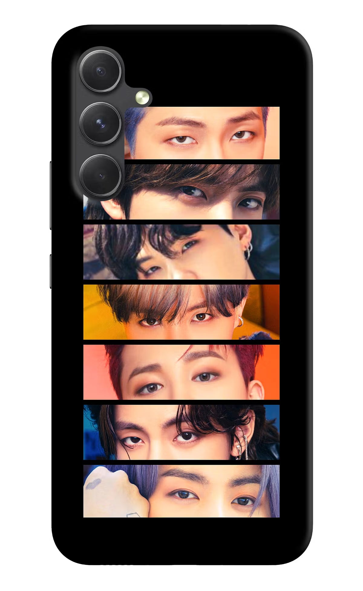 BTS Eyes Samsung A54 5G Hard Case Back Cover by Casekaro