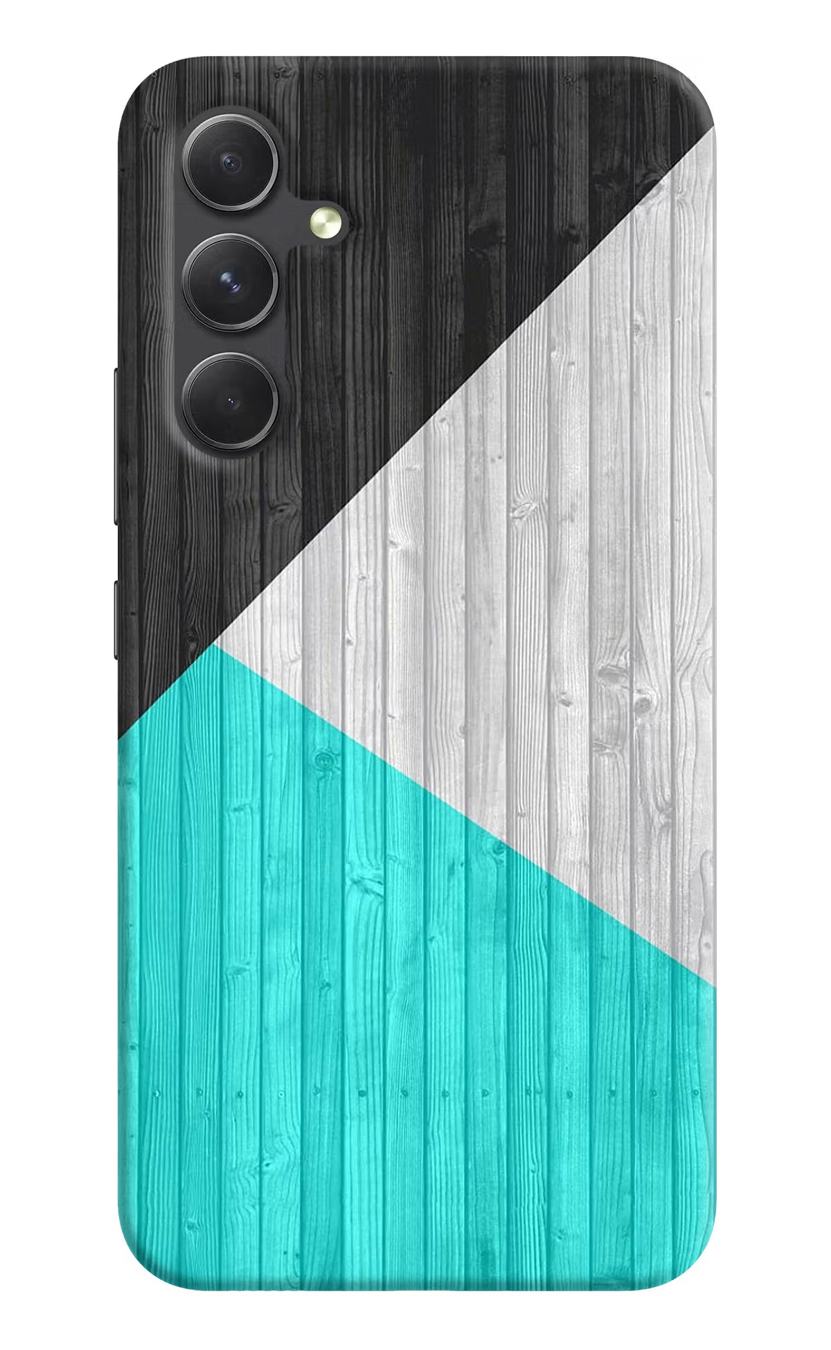 Wooden Abstract Samsung A54 5G Hard Case Back Cover by Casekaro