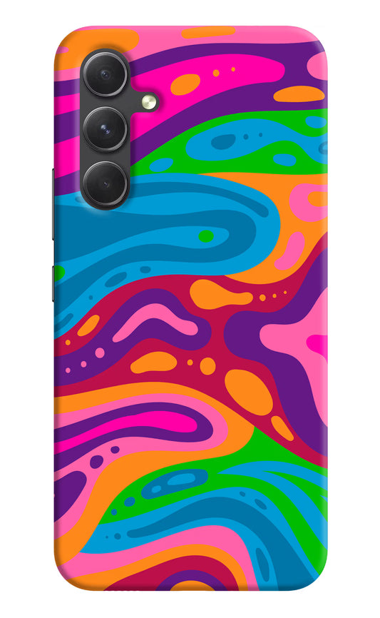 Trippy Pattern Samsung A54 5G Hard Case Back Cover by Casekaro