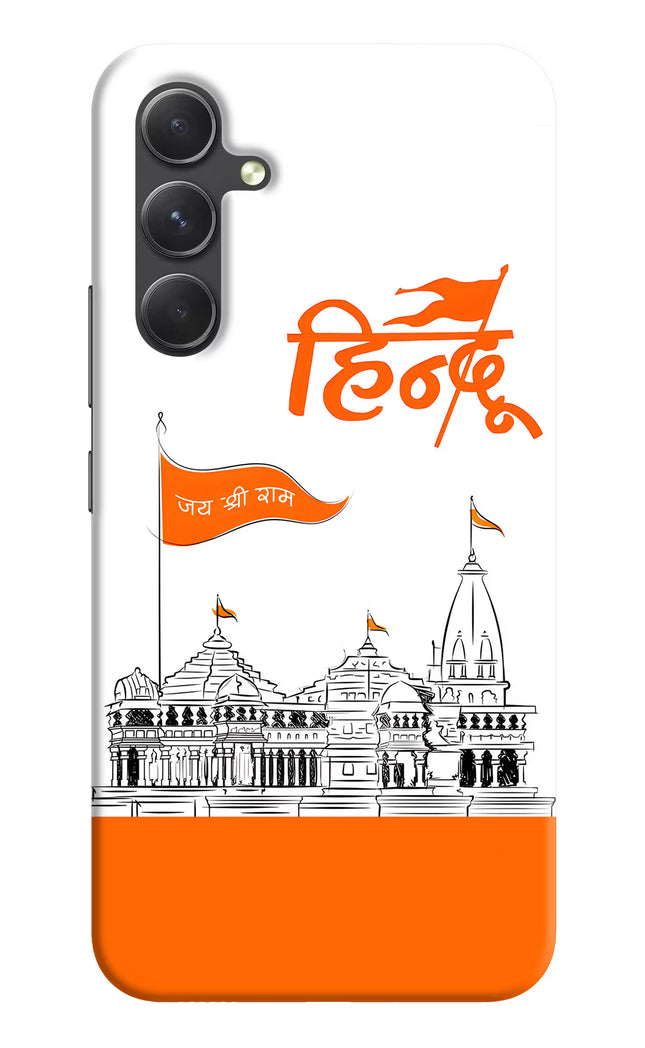 Jai Shree Ram Hindu Samsung A54 5G Hard Case Back Cover by Casekaro