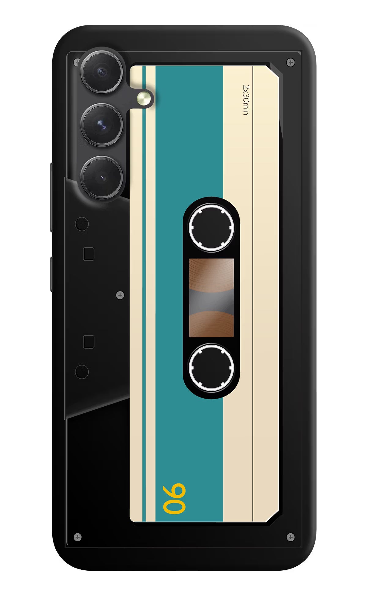 Cassette Samsung A54 5G Hard Case Back Cover by Casekaro