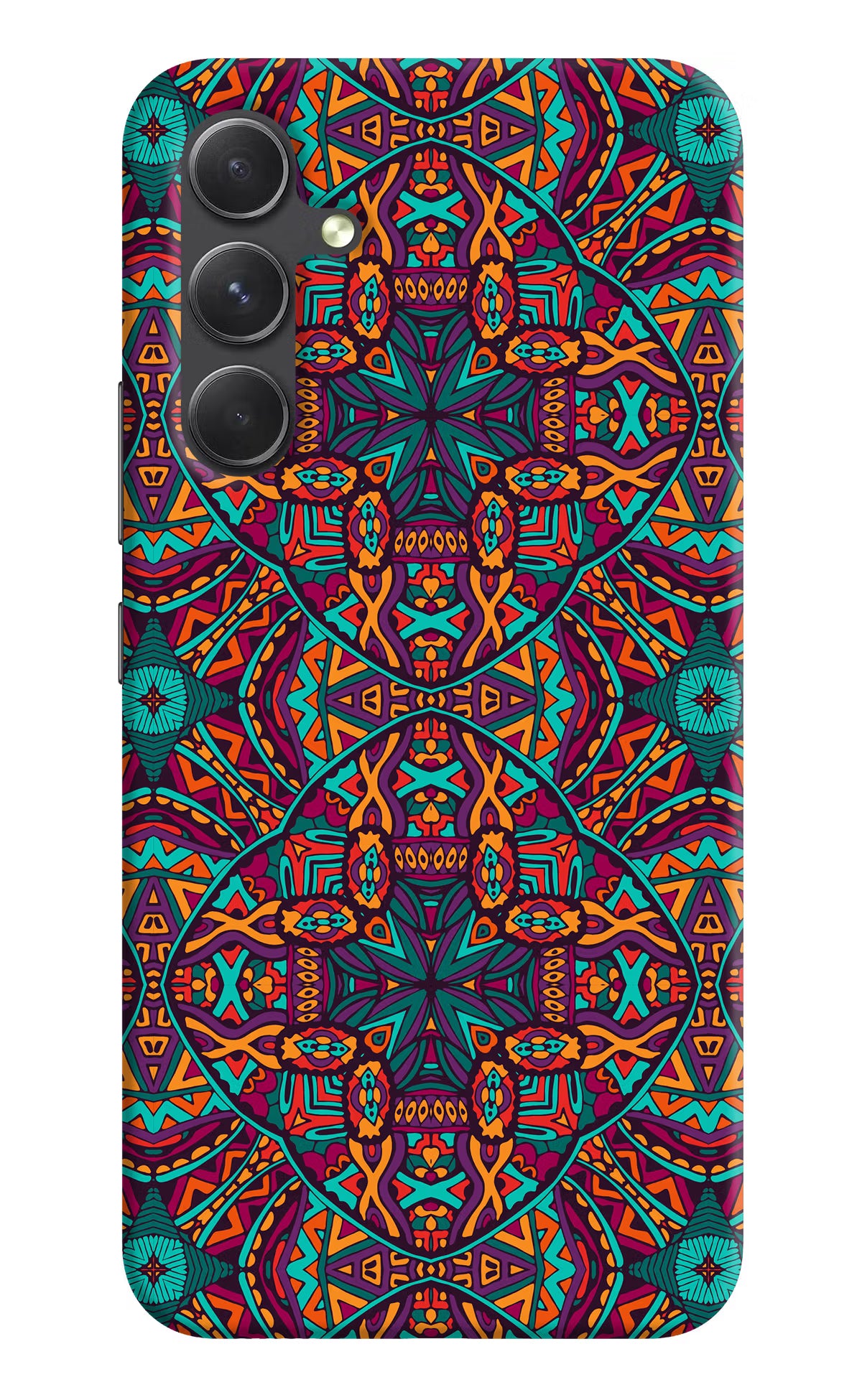 Colour Mandala Samsung A54 5G Hard Case Back Cover by Casekaro