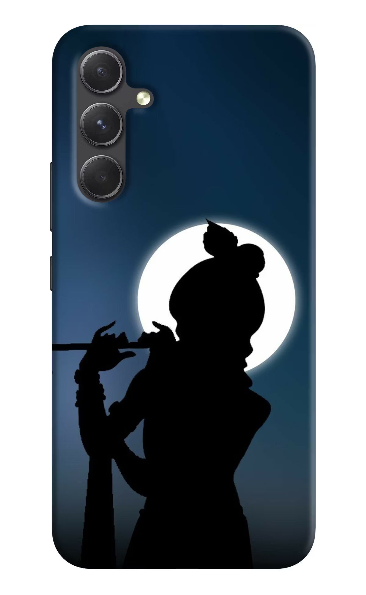 Shri Krishna Silhouette Samsung A54 5G Hard Case Back Cover by Casekaro