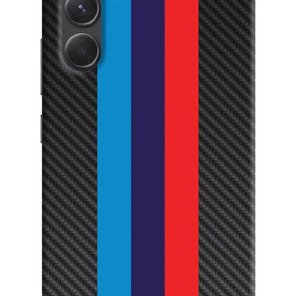 BMW Stripes Pattern Samsung A54 5G Hard Case Back Cover by Casekaro