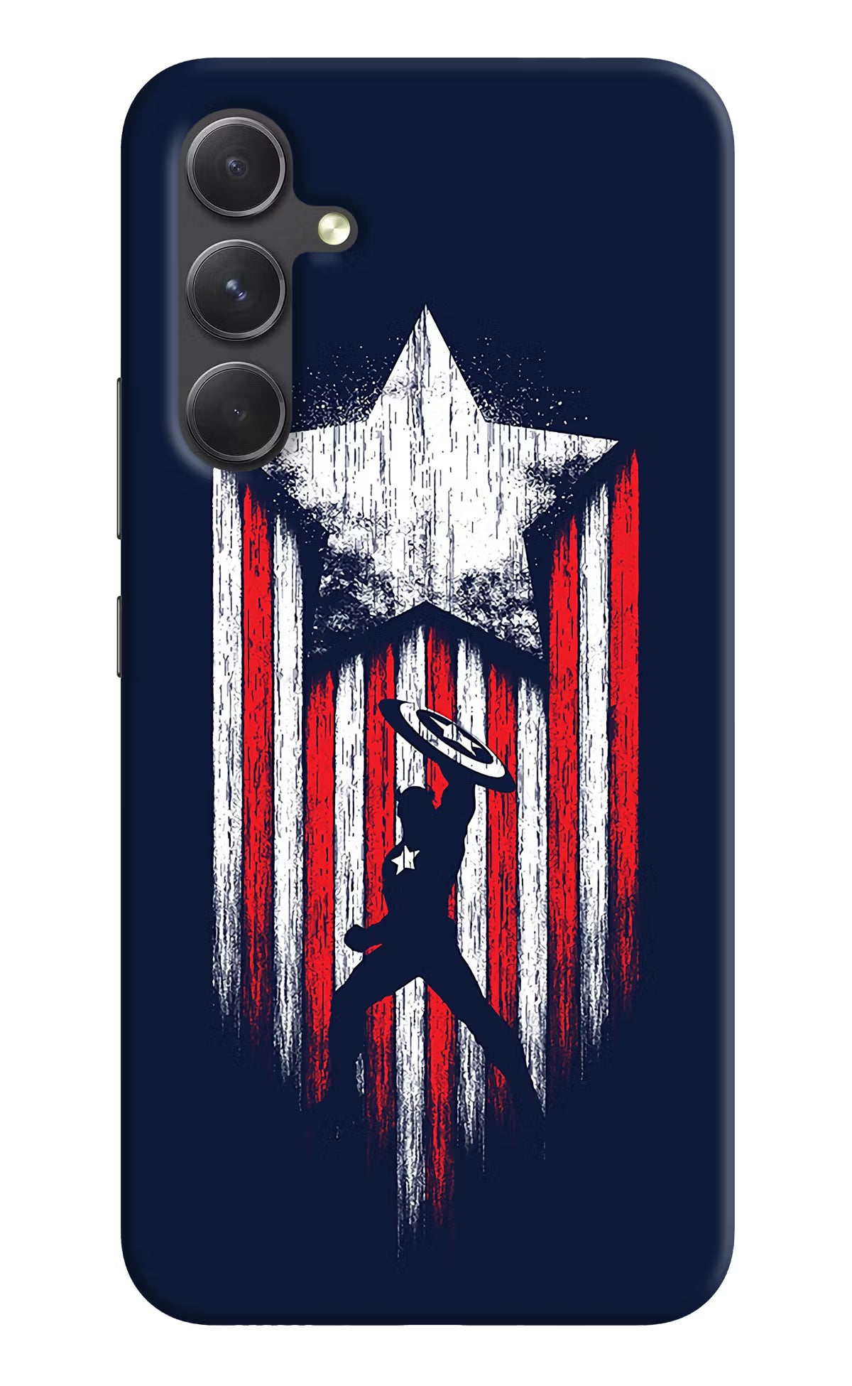 Captain America Marvel Art Samsung A54 5G Hard Case Back Cover by Casekaro