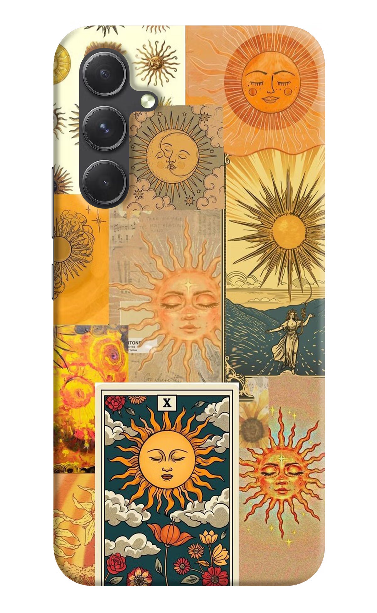 Sun Samsung A54 5G Hard Case Back Cover by Casekaro