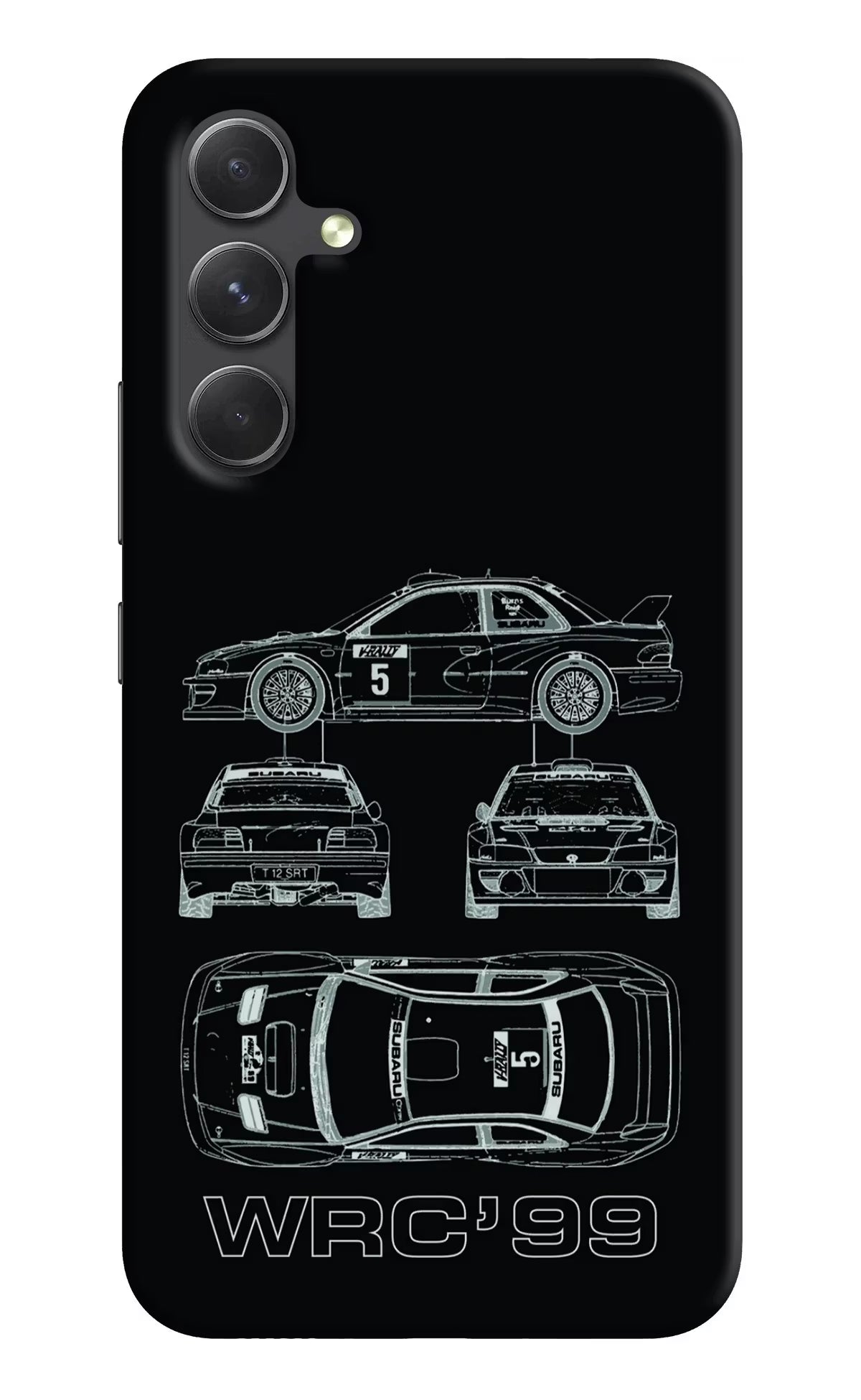 WRC'99 Samsung A54 5G Hard Case Back Cover by Casekaro