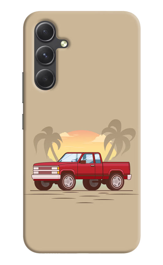 Desert Classic Drive Samsung A54 5G Hard Case Back Cover by Casekaro