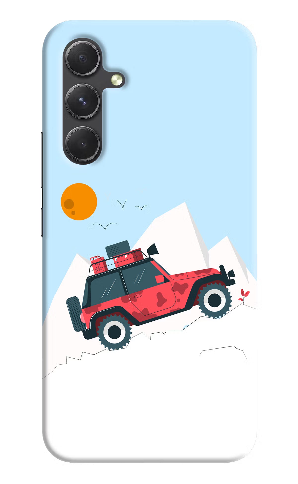 Mountain Trail Beast Samsung A54 5G Hard Case Back Cover by Casekaro
