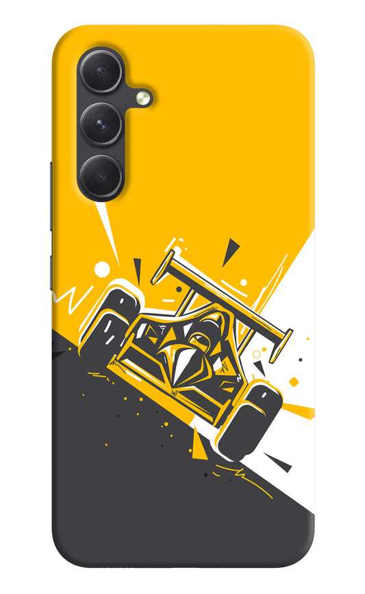 Track King Samsung A54 5G Hard Case Back Cover by Casekaro