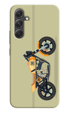 Vertical Speedster Samsung A54 5G Hard Case Back Cover by Casekaro