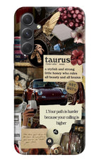 Taurus Zodiac Samsung A54 5G Hard Case Back Cover by Casekaro