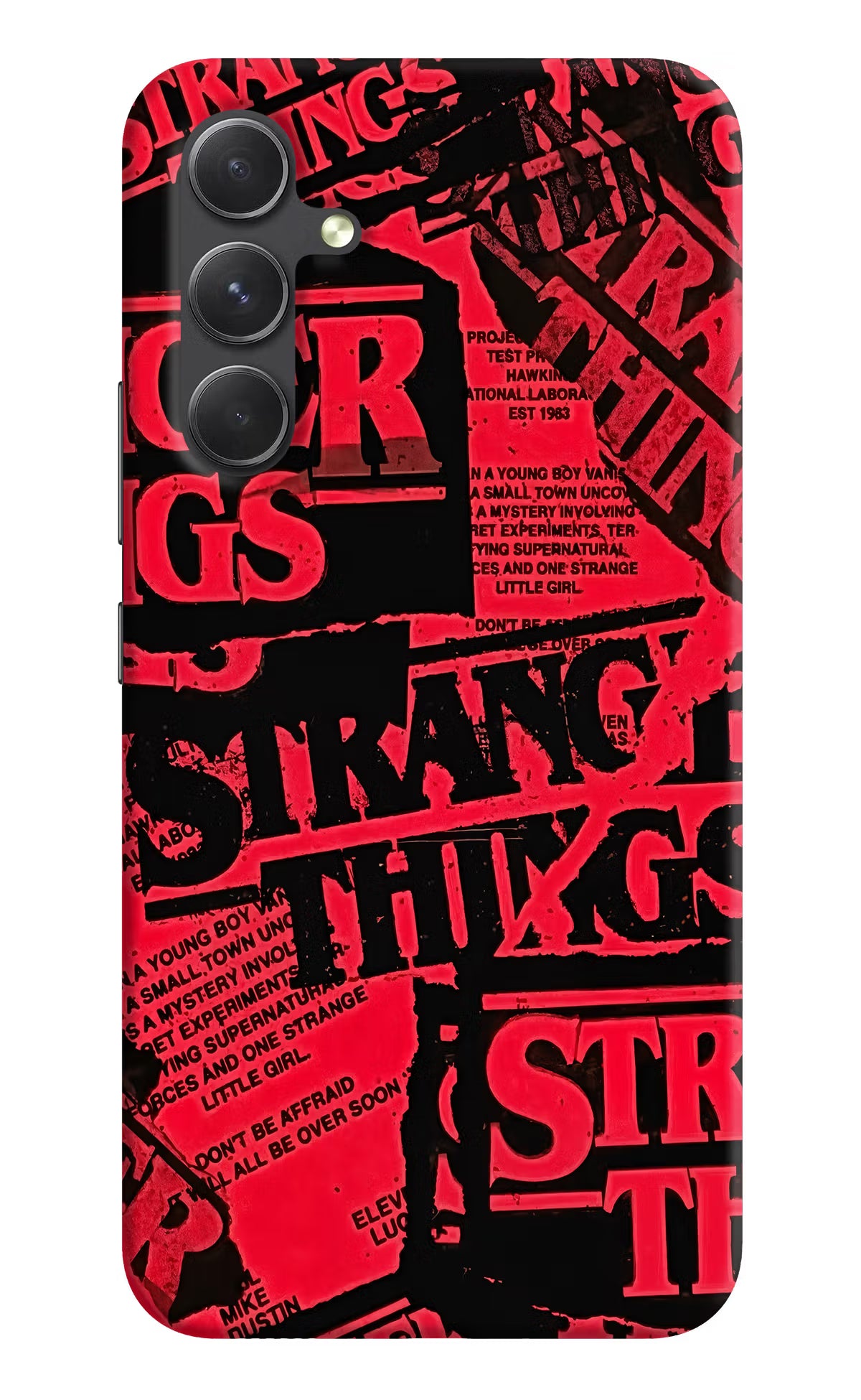 Ordinary Things Samsung A54 5G Hard Case Back Cover by Casekaro