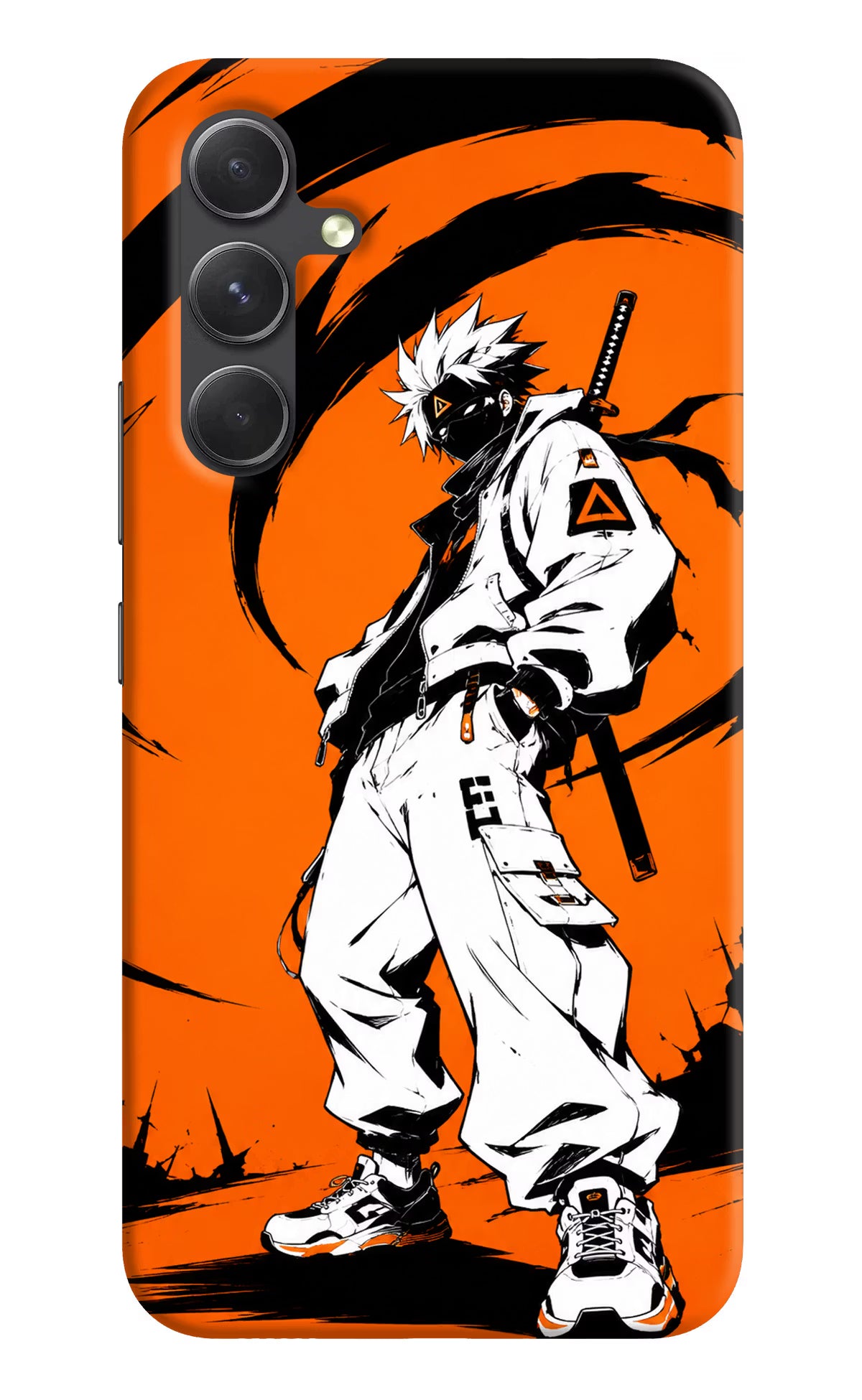 Street Samurai  Samsung A54 5G Hard Case Back Cover by Casekaro