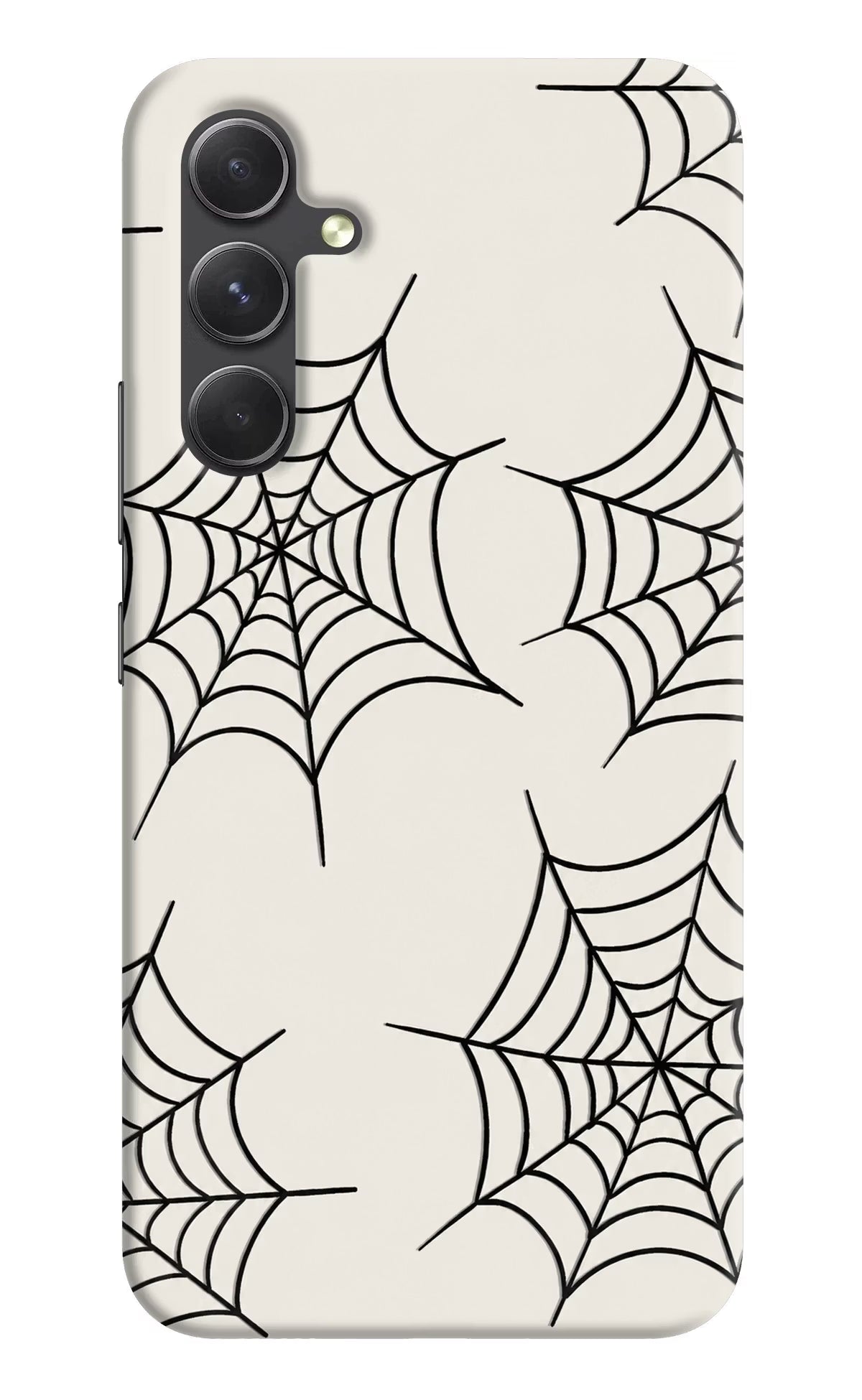 Spider Web Samsung A54 5G Hard Case Back Cover by Casekaro