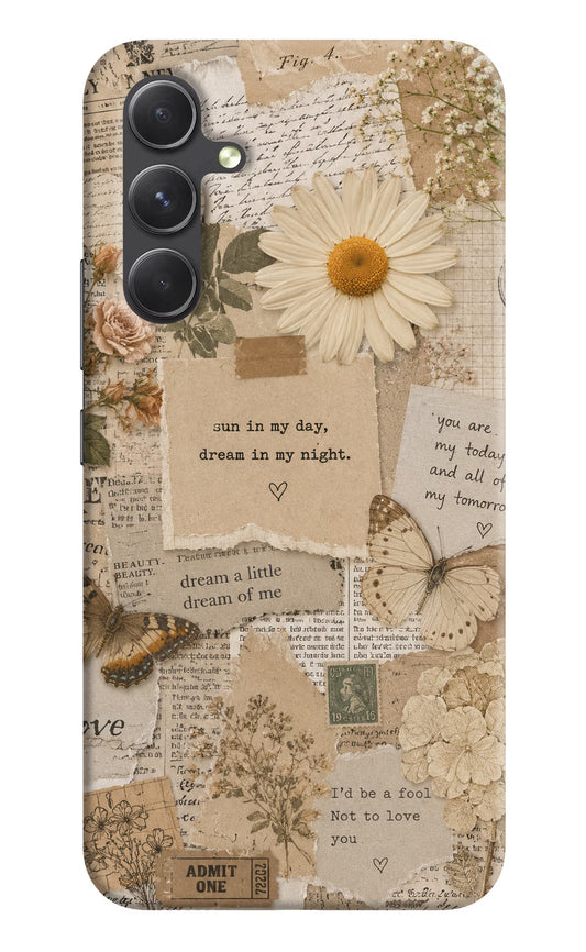 Vintage case Samsung A54 5G Back Cover