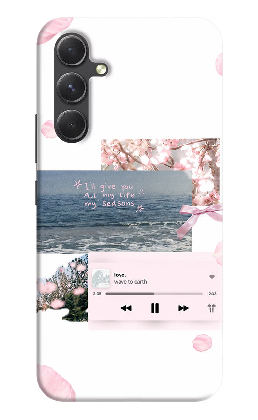 Wave to earth Samsung A54 5G Back Cover