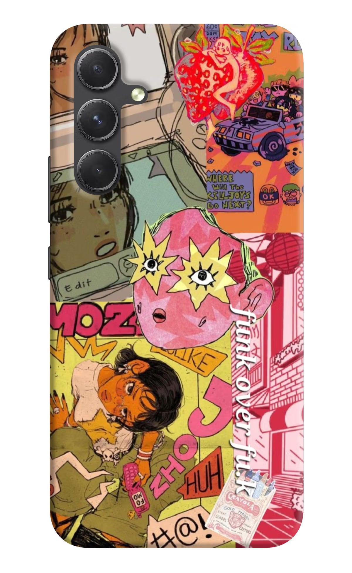 Funkover Samsung A54 5G Back Cover