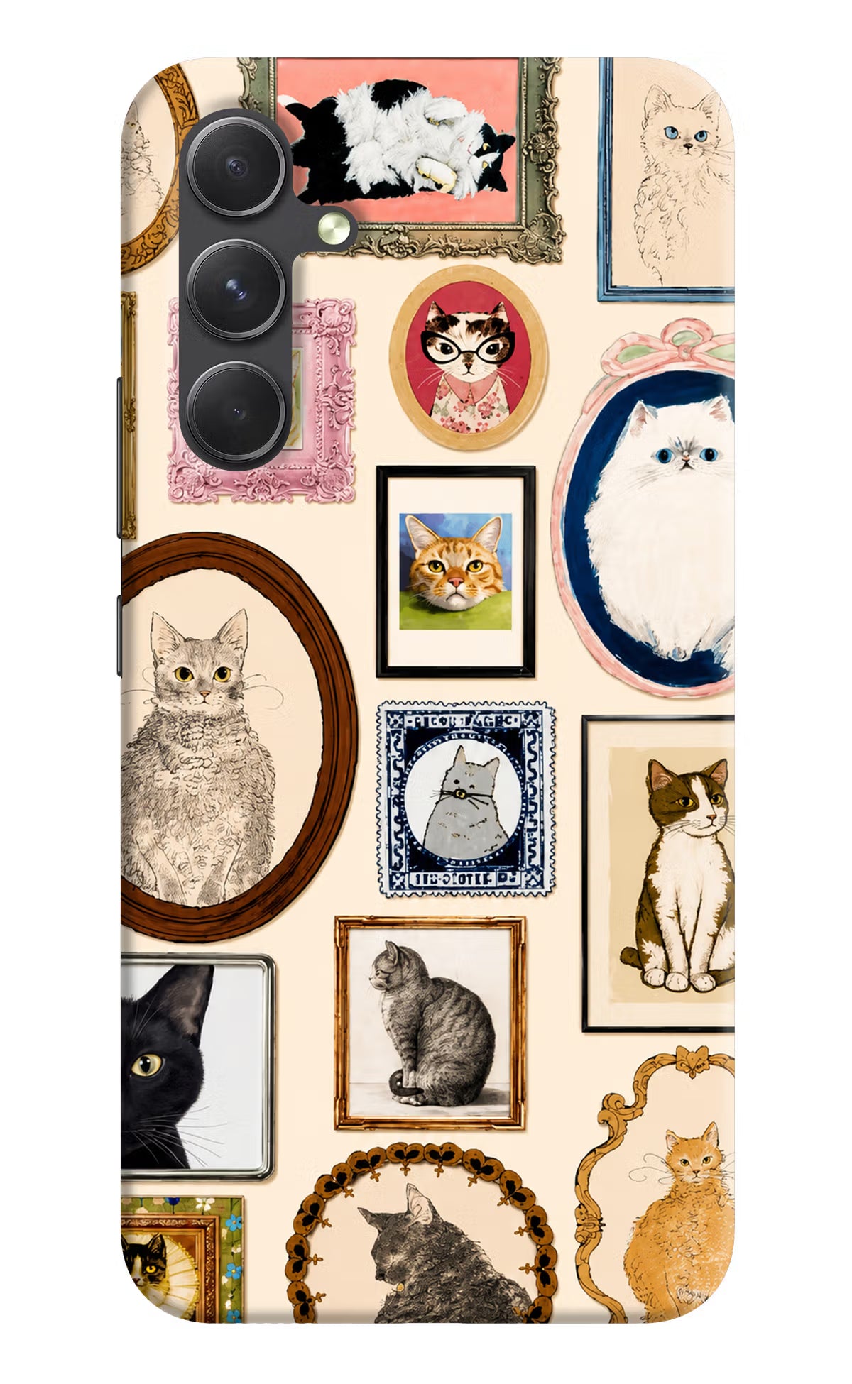 Mirror Cats Samsung A54 5G Back Cover