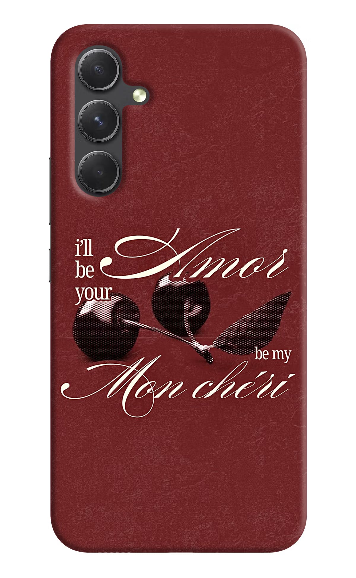 Velvet Cherry Samsung A54 5G Back Cover