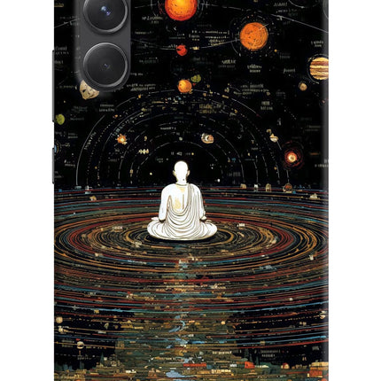 Space Monk Samsung A54 5G Hard Case Back Cover by Casekaro