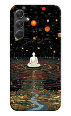 Space Monk Samsung A54 5G Hard Case Back Cover by Casekaro