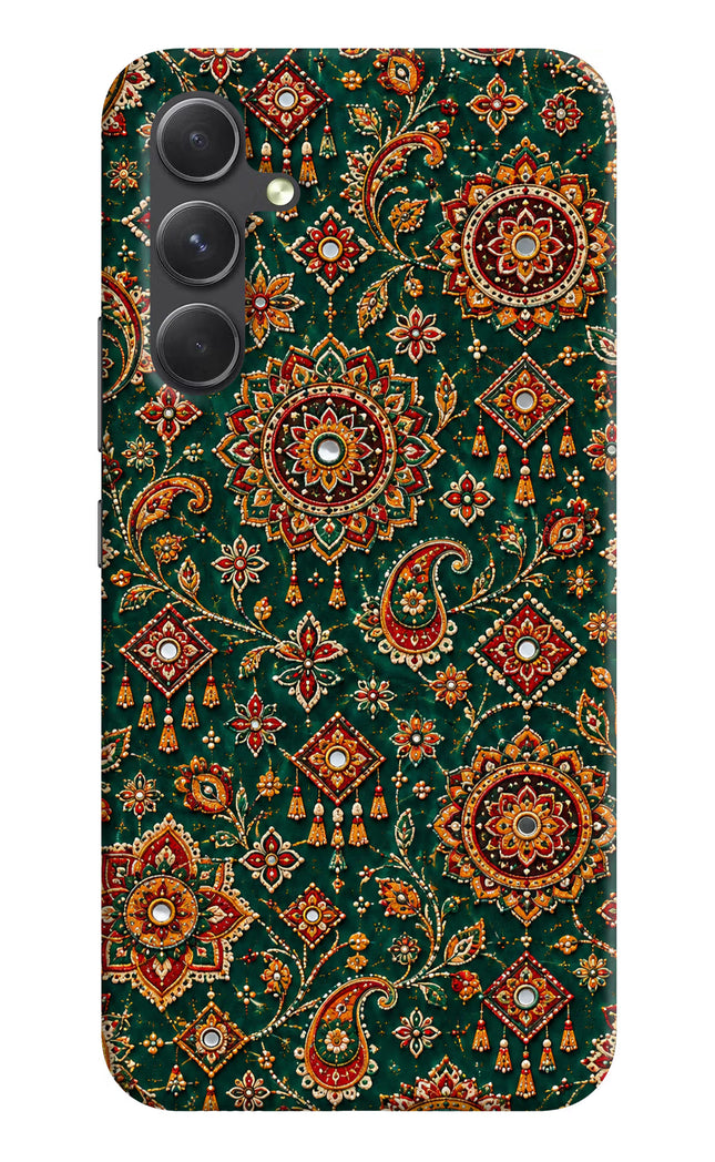Green Pataka Samsung A54 5G Hard Case Back Cover by Casekaro